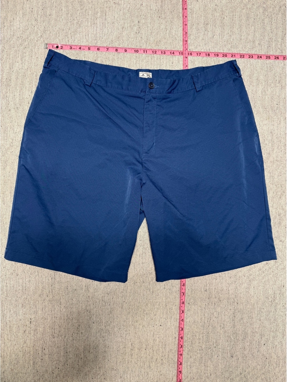 Adidas Men's Navy Blue Casual Shorts Size 42